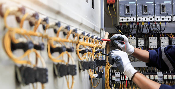 Professional Electrician technician working in The Pinery, CO
